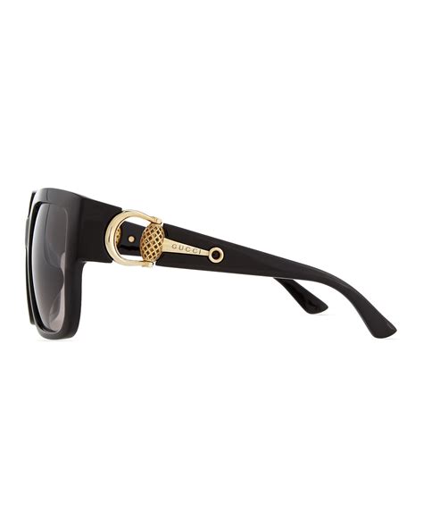 gucci diamantissima square sunglasses|Gucci square sunglasses men's.